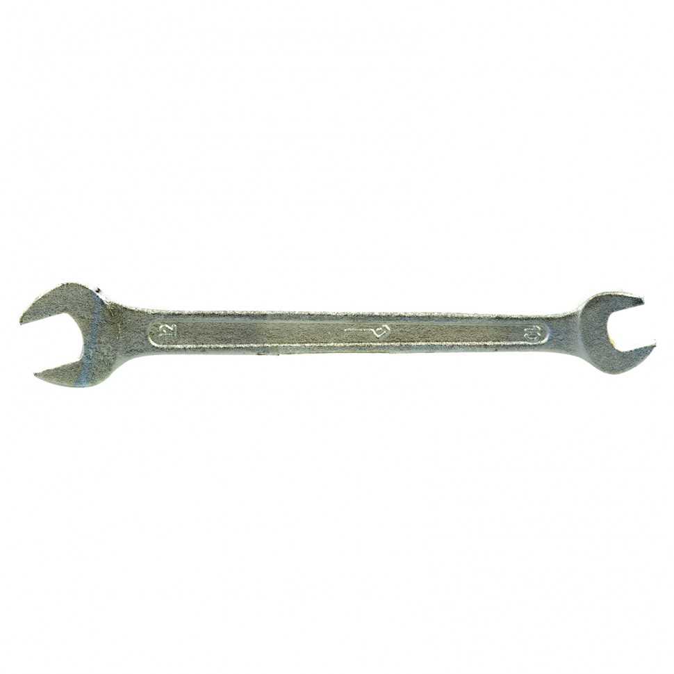 Ключ рожковый, 10 х 12 мм, оцинкованный (КЗСМИ) Россия Ключи рожковые фото, изображение