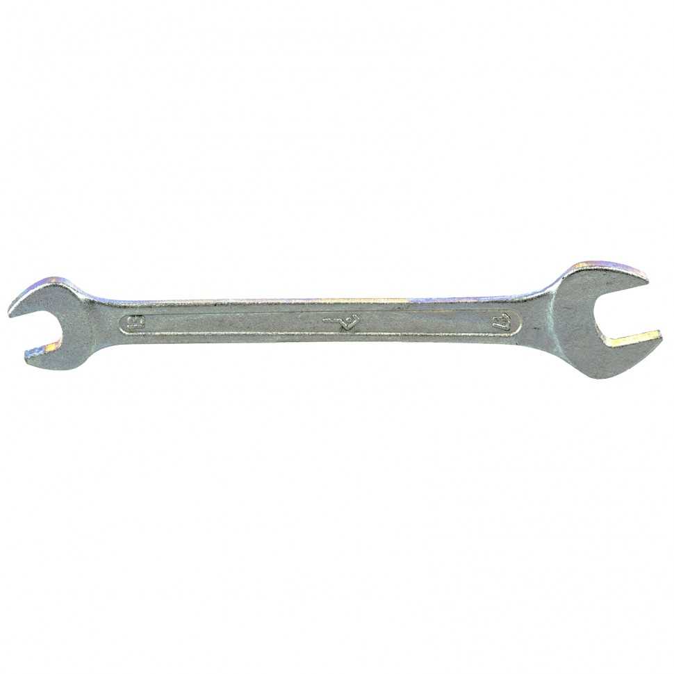 Ключ рожковый, 13 х 17 мм, оцинкованный (КЗСМИ) Россия Ключи рожковые фото, изображение