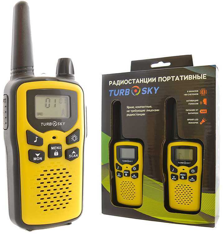 TurboSky T35 Yellow Радиостанции фото, изображение