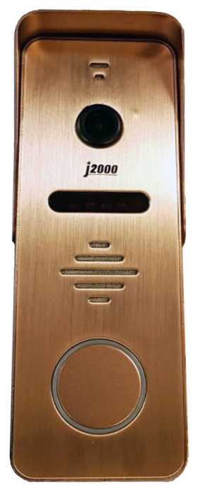 J2000-DF-Антей AHD 2,0Mp v2 (медь) Цветные вызывные панели на 1 абонента фото, изображение