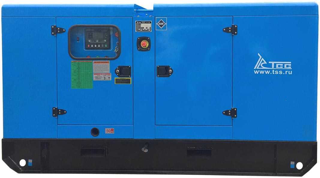 Дизельный генератор ТСС АД-100С-Т400-1РКМ19 в шумозащитном кожухе Дизель электростанции фото, изображение