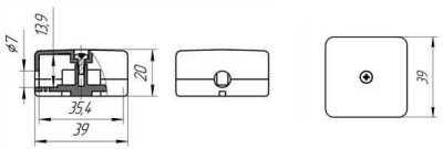 Магнитоконтакт КС-3 Монтажные коробки и подрозетники фото, изображение